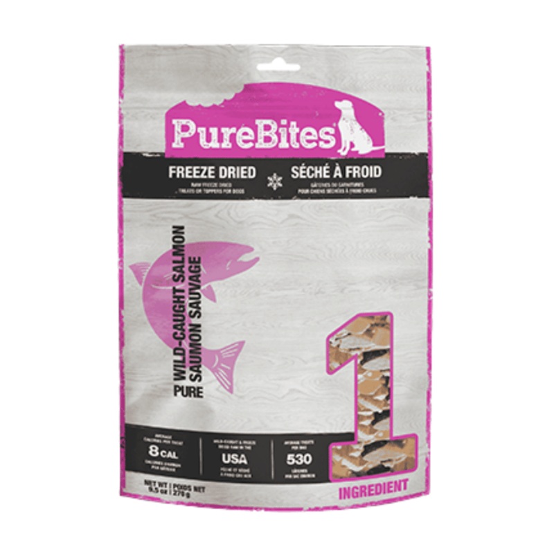 Gteries Saumon sauvage Sche  Froid Pour Chien 9.5OZ