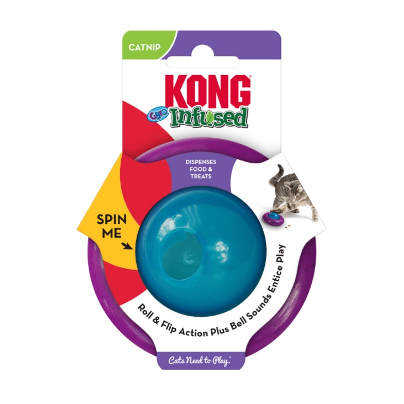 Jouet interactif pour chats Kong Gyro