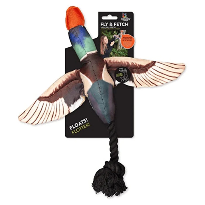 Jouet pour chien  lancer - Fly & Fetch - Canard