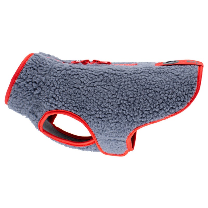 Manteau pour chien RcPets Tundra Fleece - Gris - VENTE FINALE