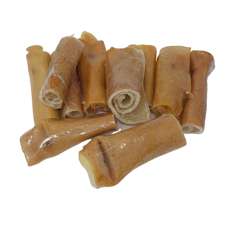 Petits btons de peau de porc 4  6'' - Paquet de 10