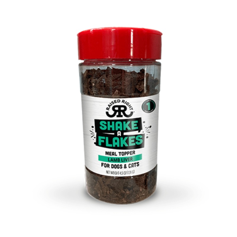 Rehausseur de gout Shake A Flakes foie d'agneau