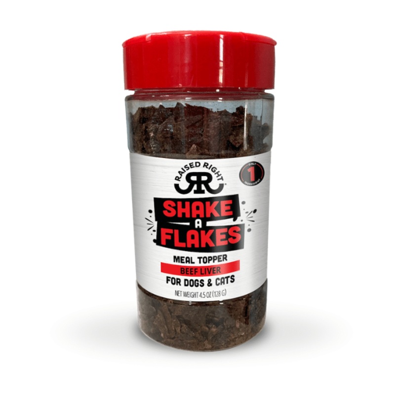Rehausseur de gout Shake A Flakes Foie de boeuf