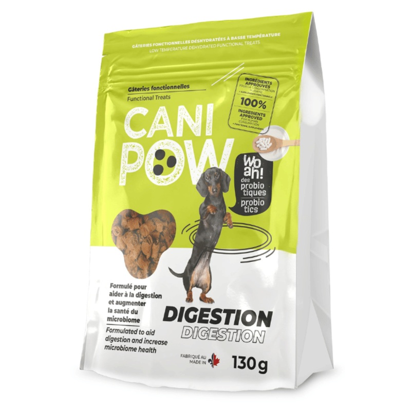 Cani Pow Gteries Fonctionnelles Pour Chien - Digestion 130g