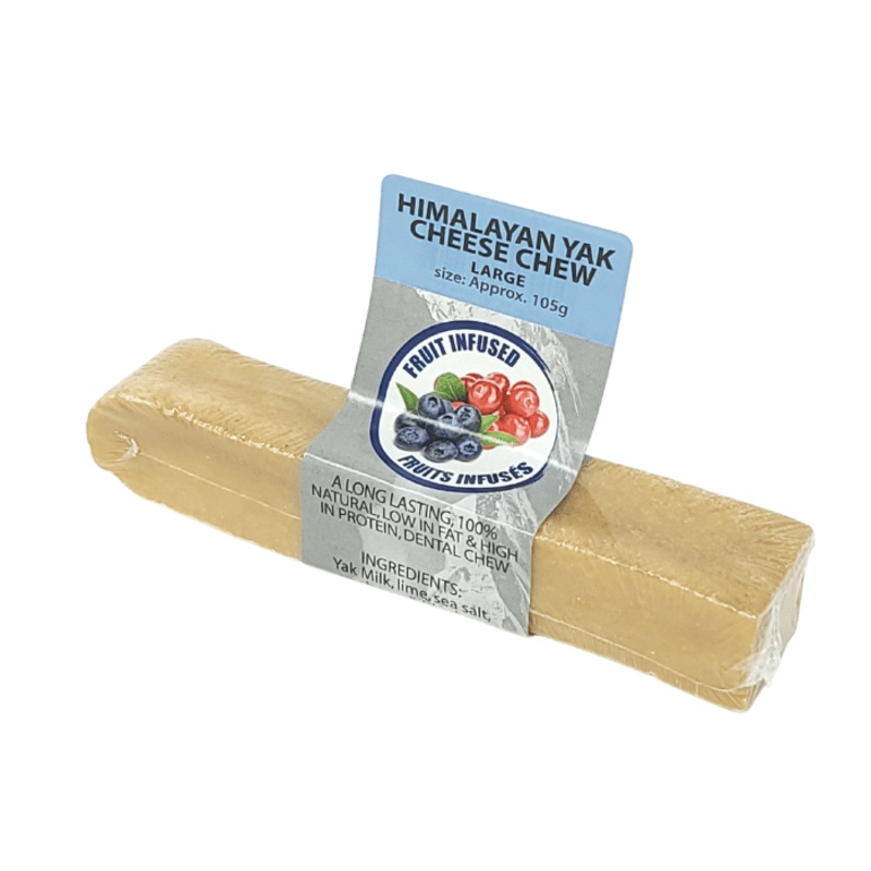 Fromage de Yak de l'Himalaya infus aux fruits