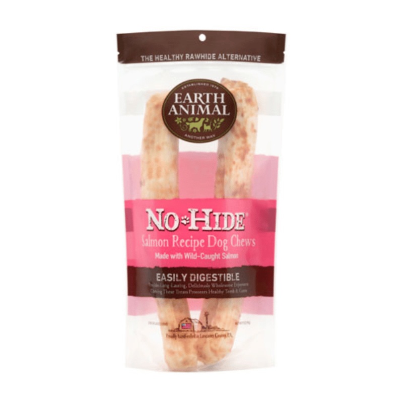 Gteries  mcher No-Hide au saumon Large - paquet de 2