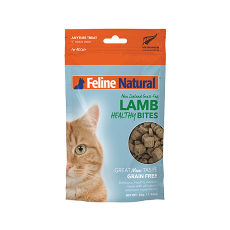 Gteries pour chats Feline Natural  l'agneau 50g