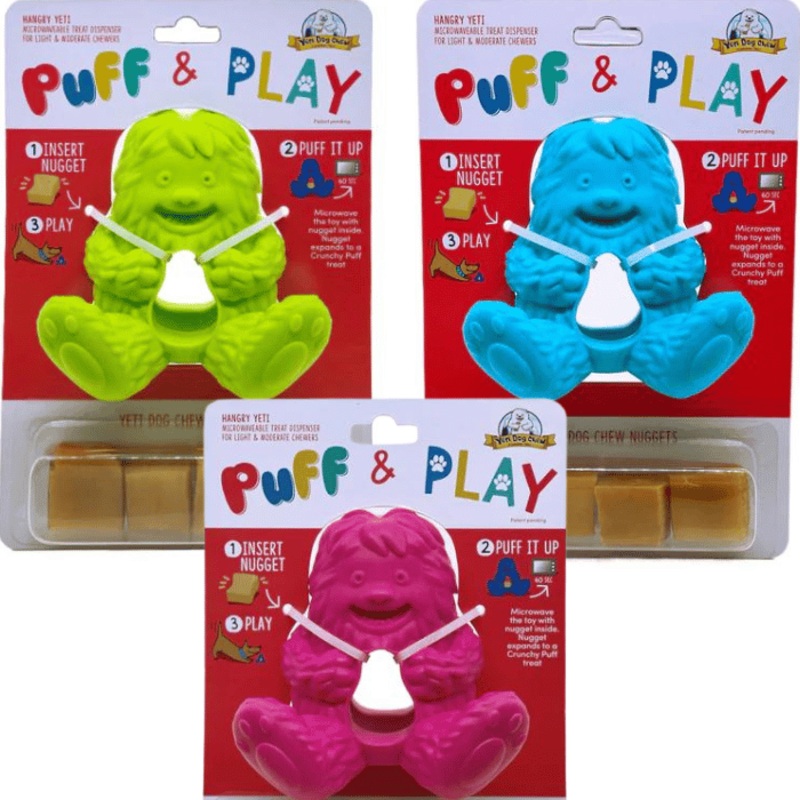 Jouet interactif pour chien Yeti Puff And Play