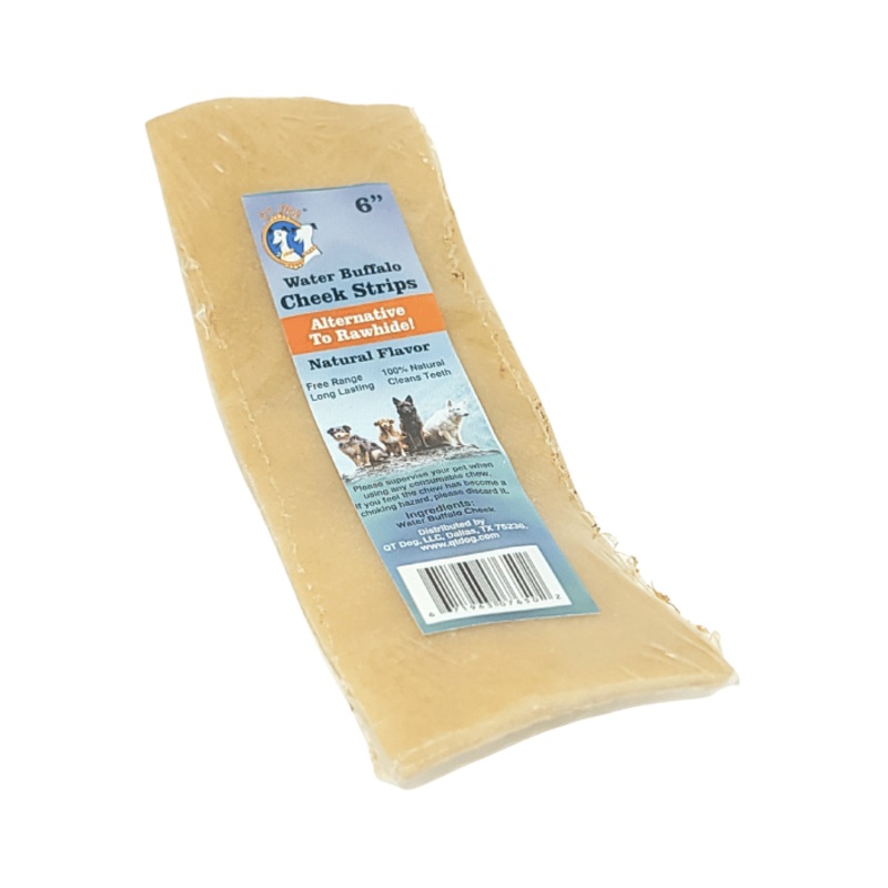 Languette de jouet de buffle d'eau 6''