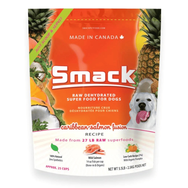 Nourriture crue dshydrate pour chien - Caribbean Fusion Saumon