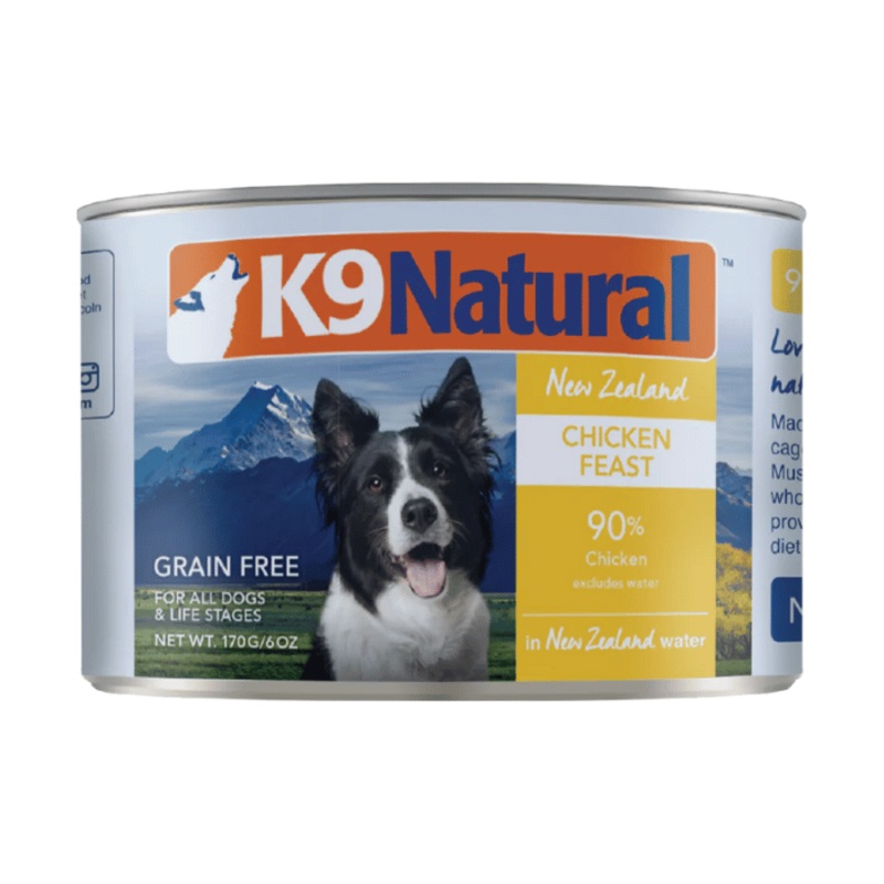 Nourriture humide K9 Natural au poulet 6 oz