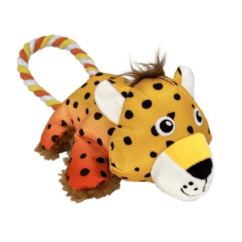 Peluche Kong cozie tuggz - Cheetah
