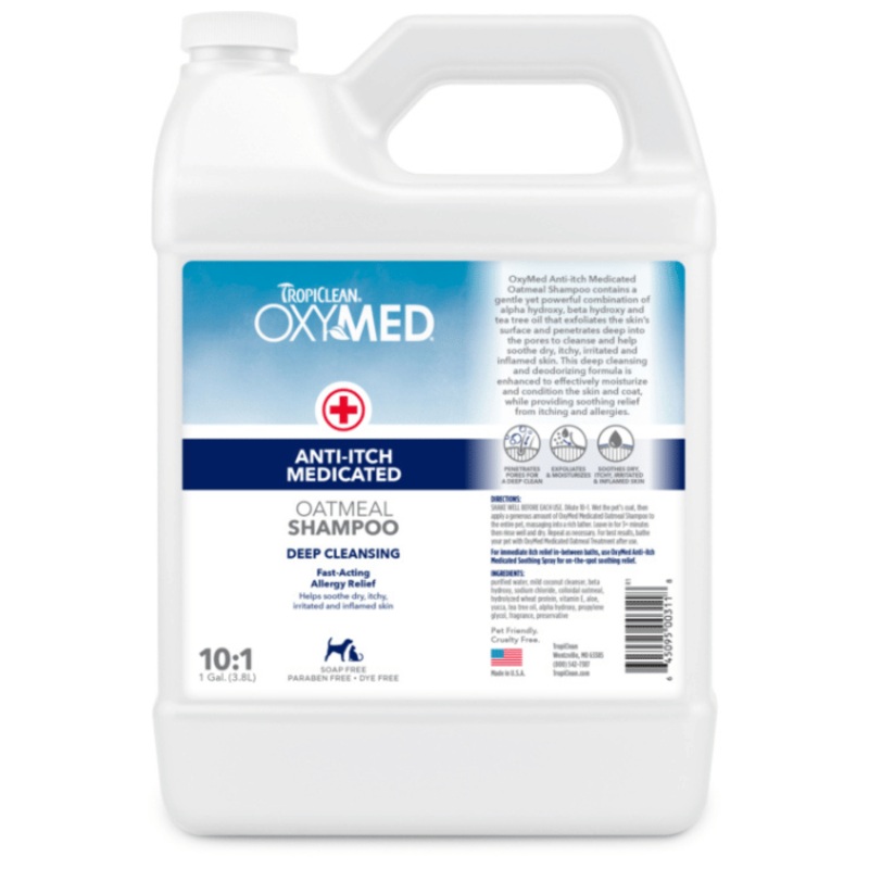 Shampoing mdicamenteux anti-dmangeaisons  lavoine 1 gallon