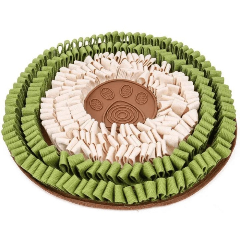 Tapis de fouille - Cookie Blanc et Vert