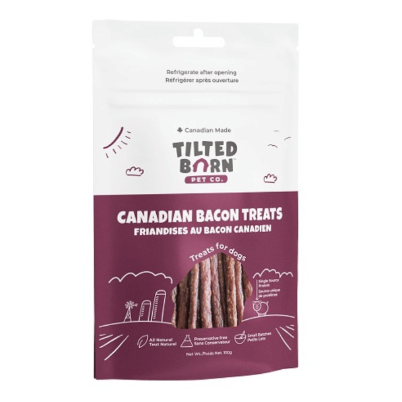Tilted Barn - Gteries au bacon canadien pour chien et chat