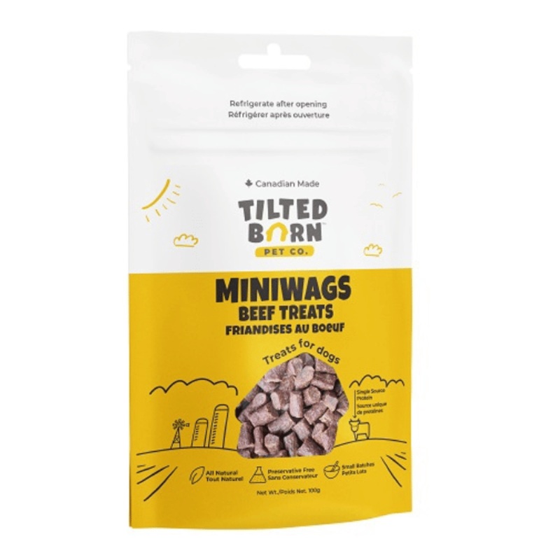 Tilted Barn - Miniwags au boeuf canadien pour chien