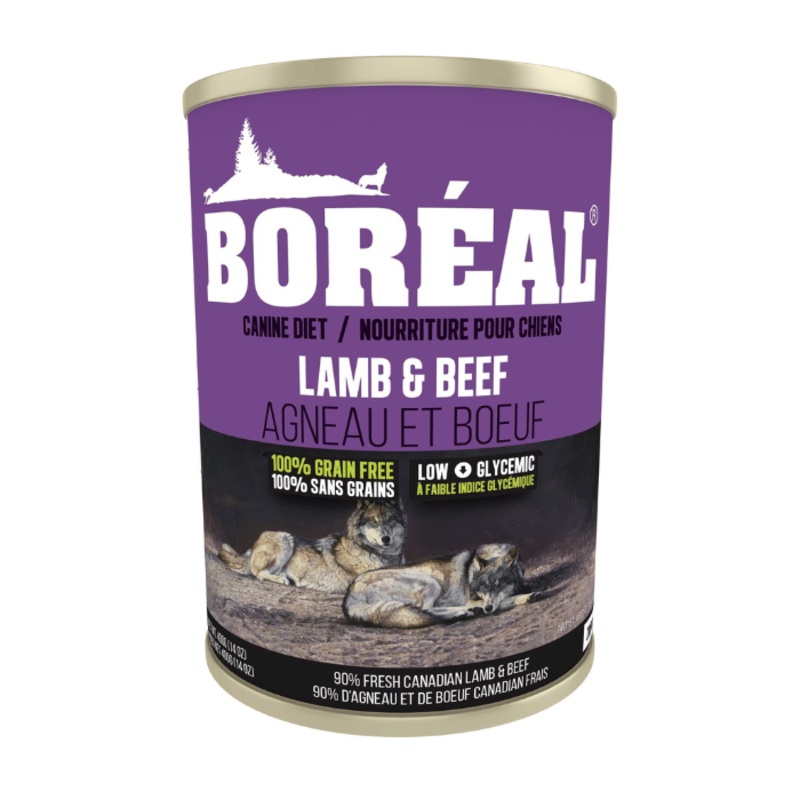 Boral Conserve Pour Chien, Sans Grains Agneau & Boeuf 690g