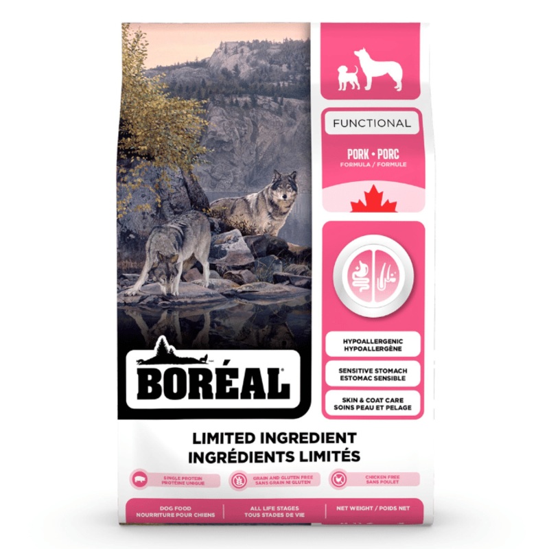 Boral Functional, Nourriture  Ingrdients Limits Pour Chien - Porc
