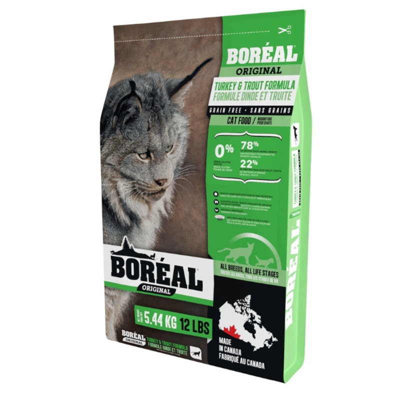 Boral Original, Nourriture Pour Chat - Sans Grains, Dinde Et Truite