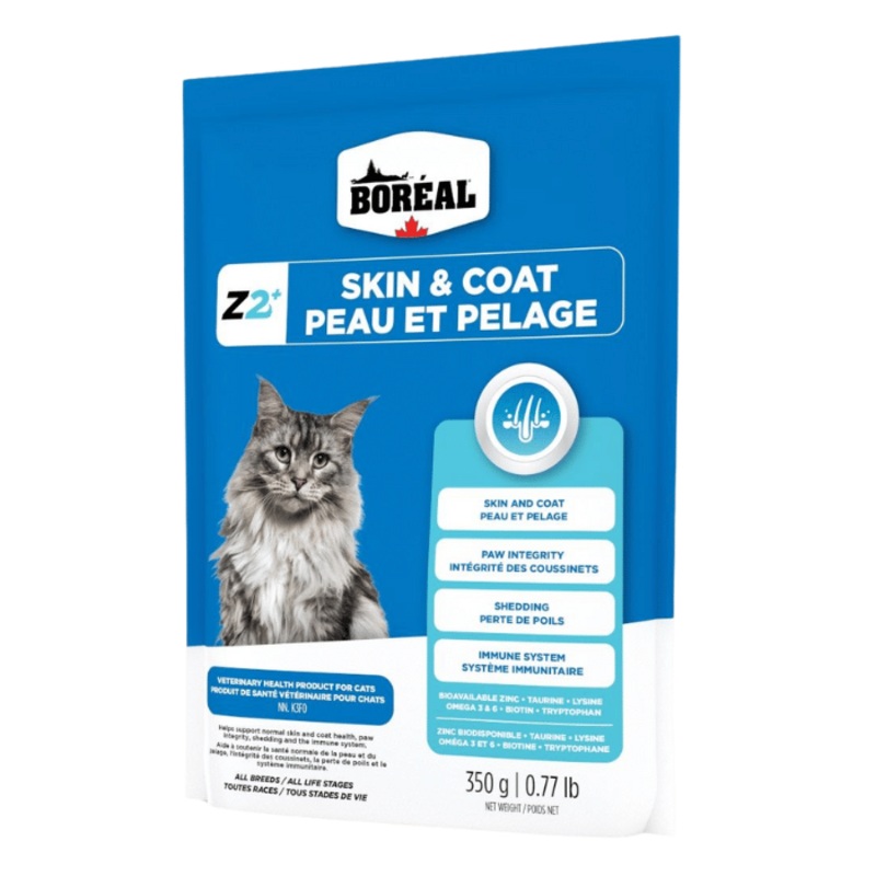 Boral Zinpro Z2+ Supplments De Zinc Peau Et Pelage Pour Chat 350gr
