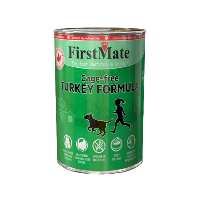 Conserve pour chiens FirstMate dinde