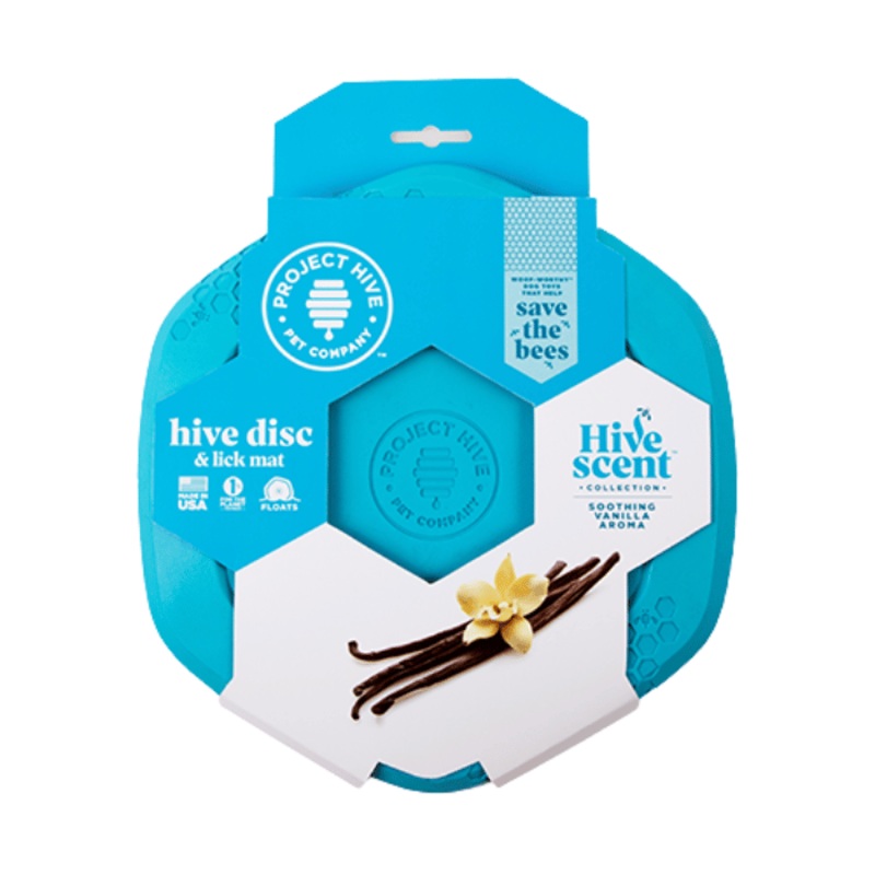 Frisbee et Lickmat pour chien - Hive Collection parfume Vanille
