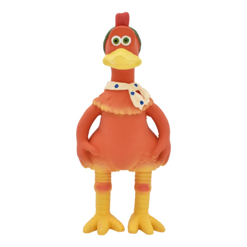 Jouet couineur en latex poulet Ginger