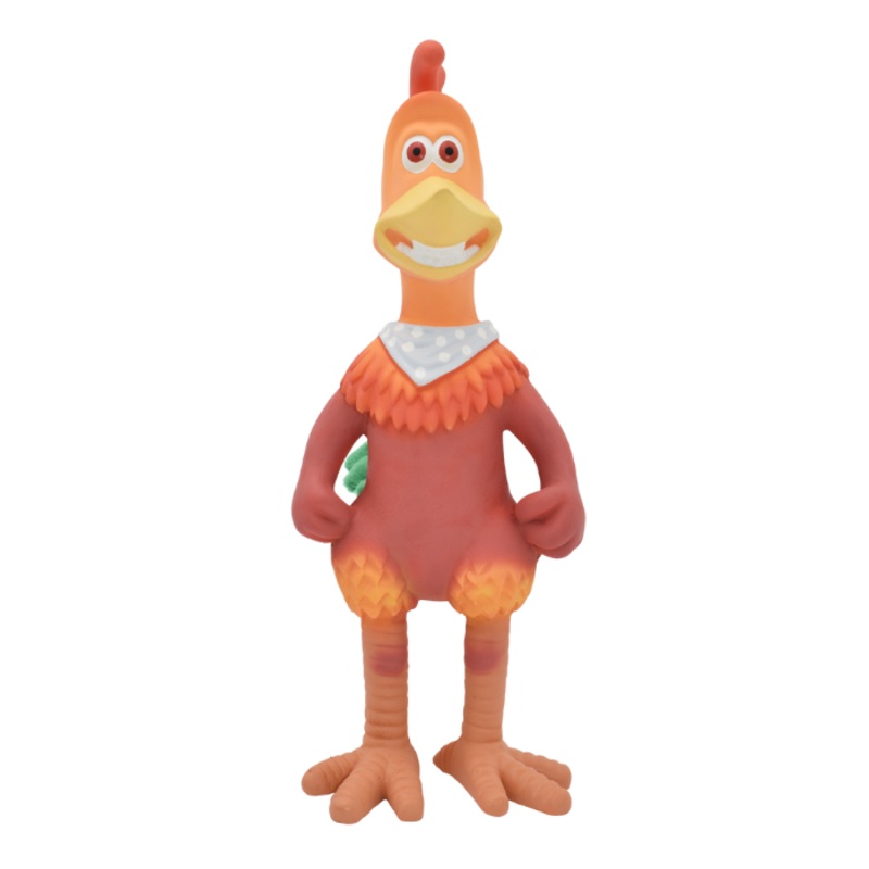 Jouet couineur en latex poulet Rocky