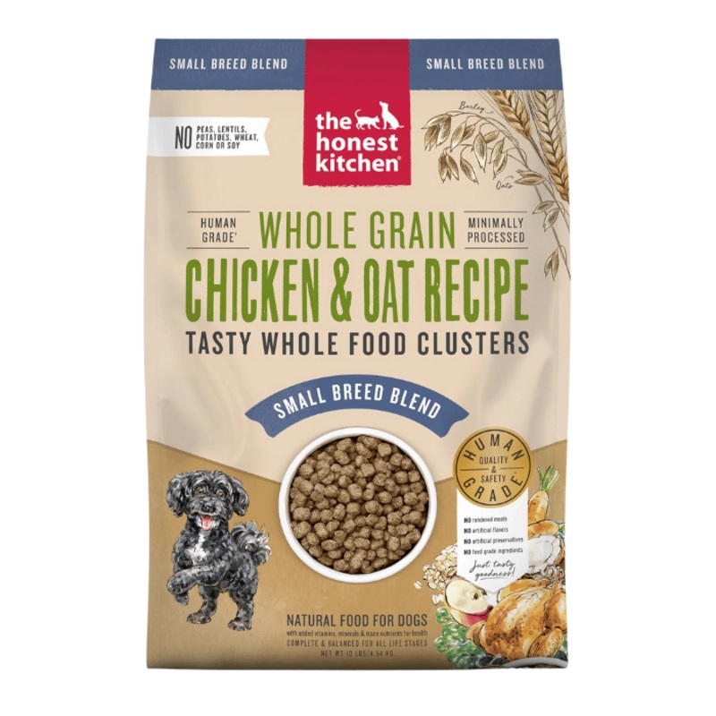 Nourriture dshydrate Whole Food Clusters pour petite races - Poulet avec grains