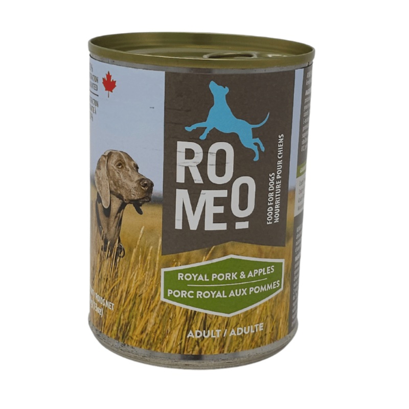 Nourriture humide pour chien - Romeo Porc royal aux pommes 13oz
