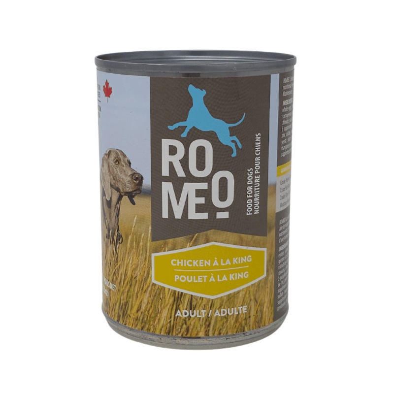 Nourriture humide pour chien - Romeo Poulet  la king 13oz