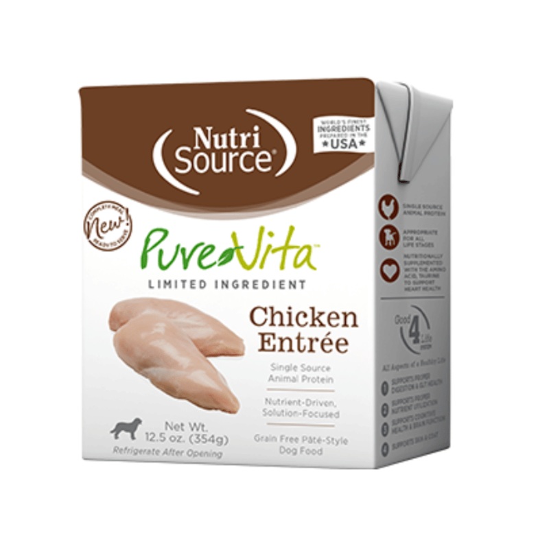 Nourriture humide PureVita entre Poulet