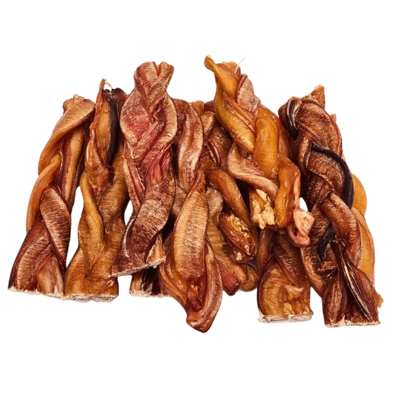 Bully stick tress ULTRA GROS triple - sans odeur 6''  - Paquet de 10
