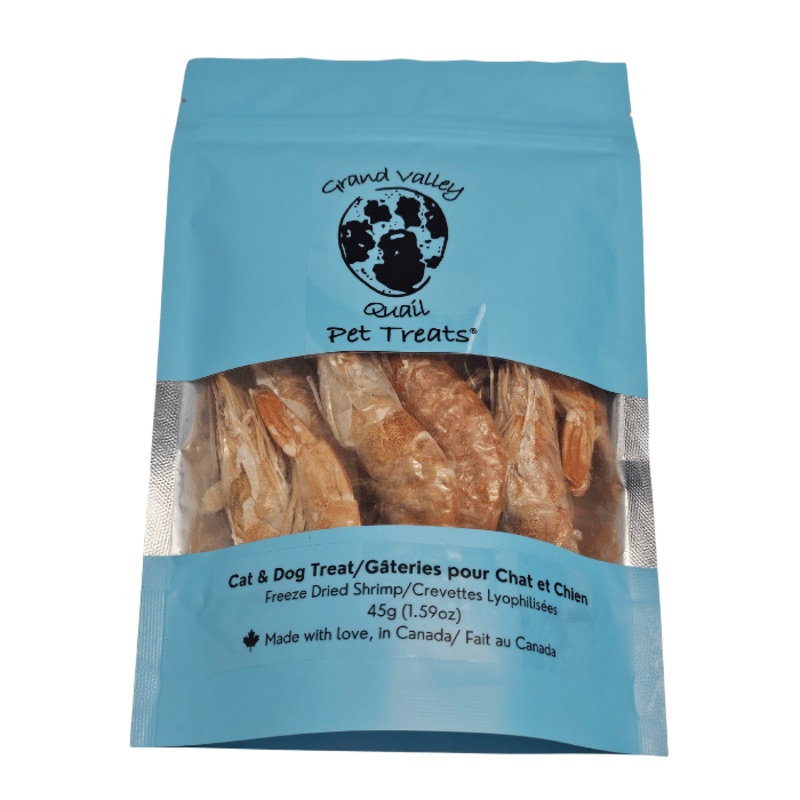 Crevettes lyophilises 45g