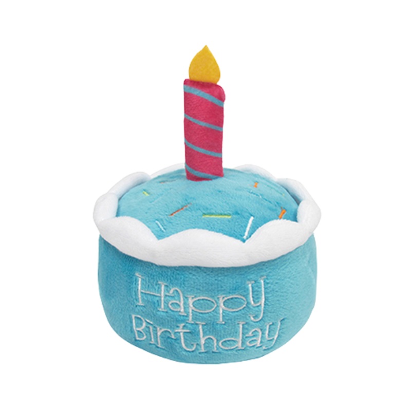 Gteau d'anniversaire en peluche Bleu