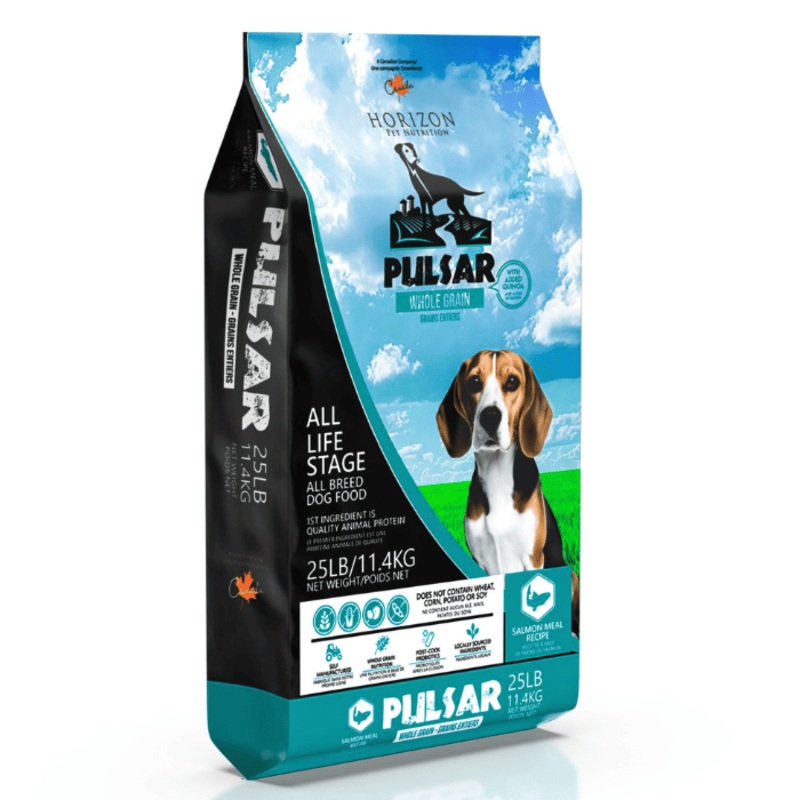 Nourriture pour chien Horizon Pulsar avec grains entiers Saumon