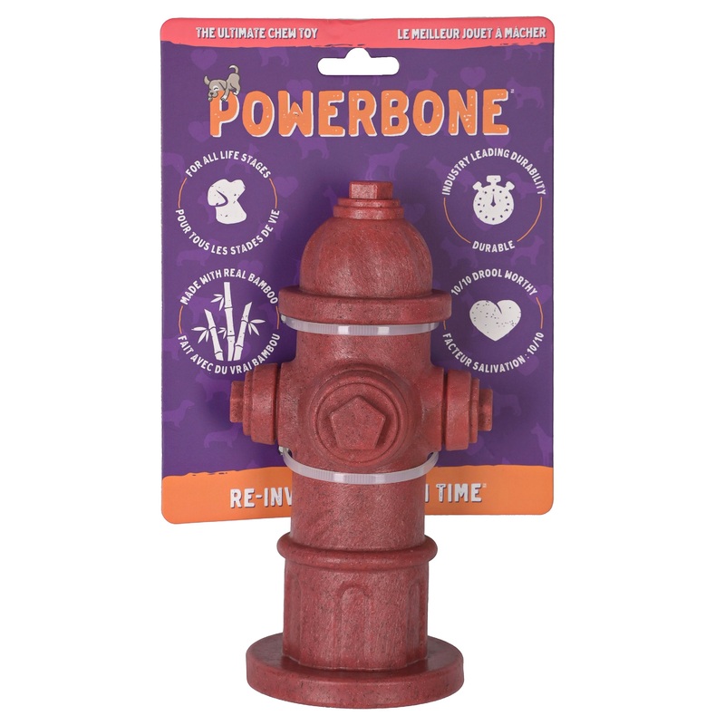 Powerbone Jouet  Mcher Pour Chien, Nylon & Bambou - Borne Fontaine 7"