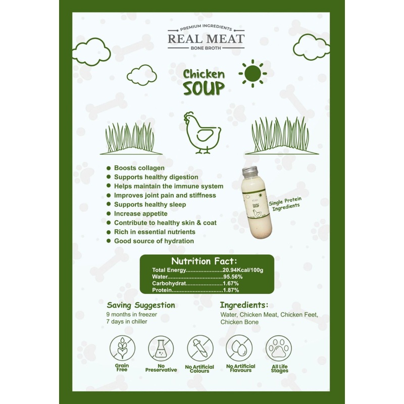 Chicken Soup Bone Broth For Dog