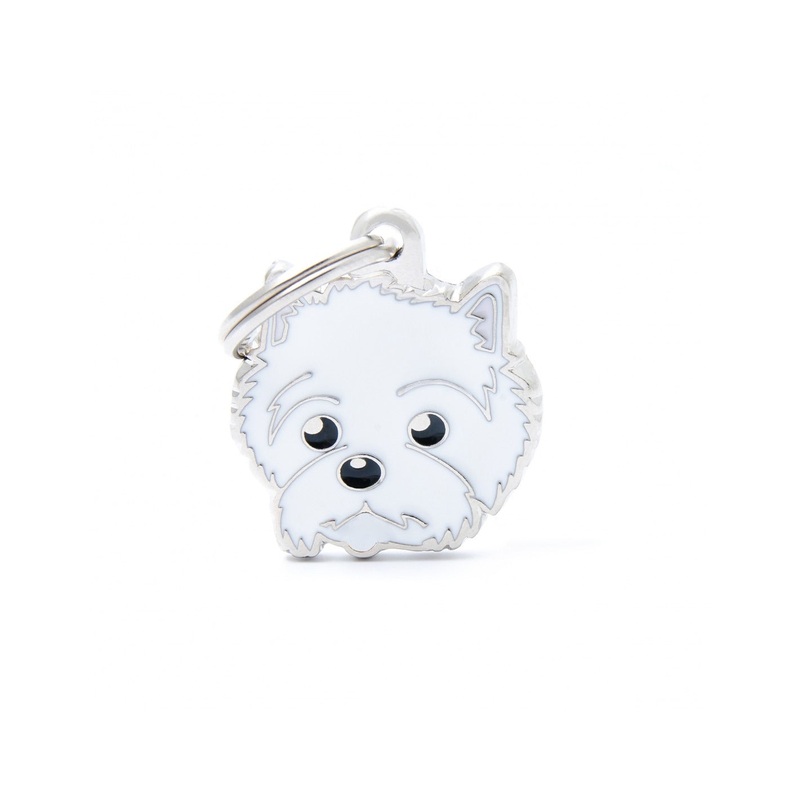 ID Tag - Friends Collection - West Highland White Terrier Dog Tag | Personalized Cat Dog Tag