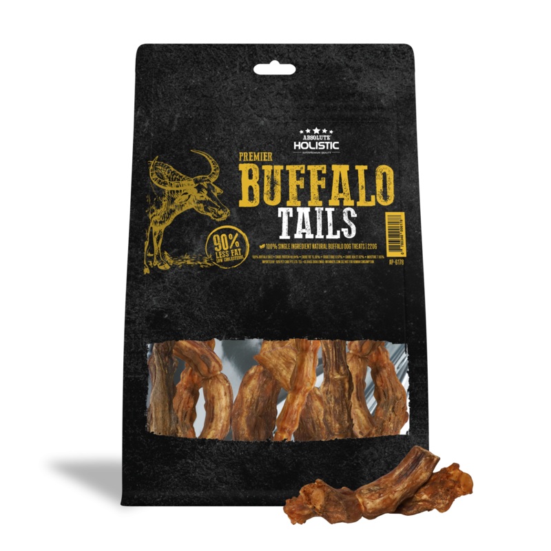 Air Dried Premier Buffalo Tails Dog Treats