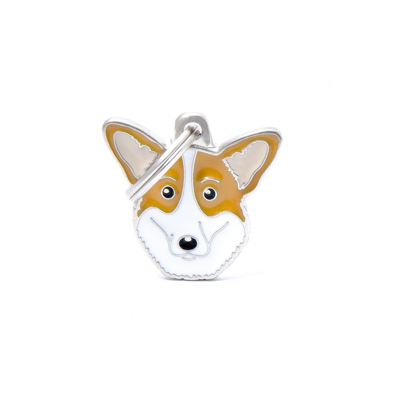 ID Tag - Friends Collection - Cardigan Welsh Corgi Dog Tag | Personalized Cat Dog Tag