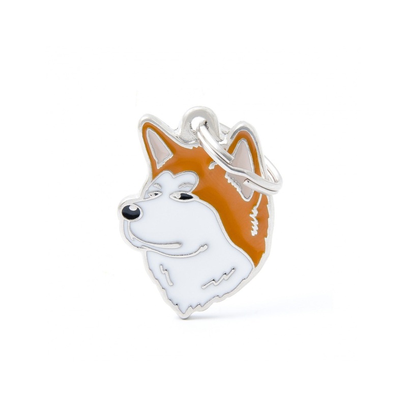 ID Tag - Friends Collection - Shiba Inu Dog Tag | Personalized Cat Dog Tag