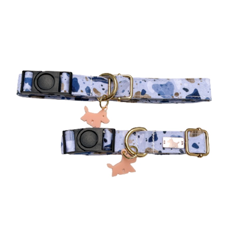 Tera Blue Dog And Cat Collar