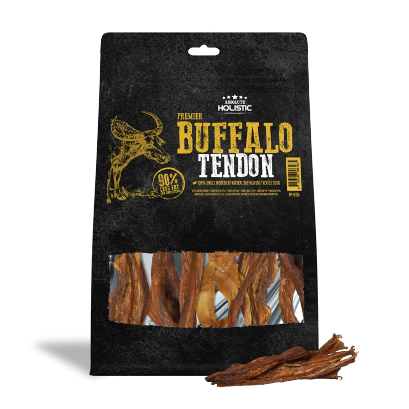 Air Dried Premier Buffalo Tendon Dog Treats