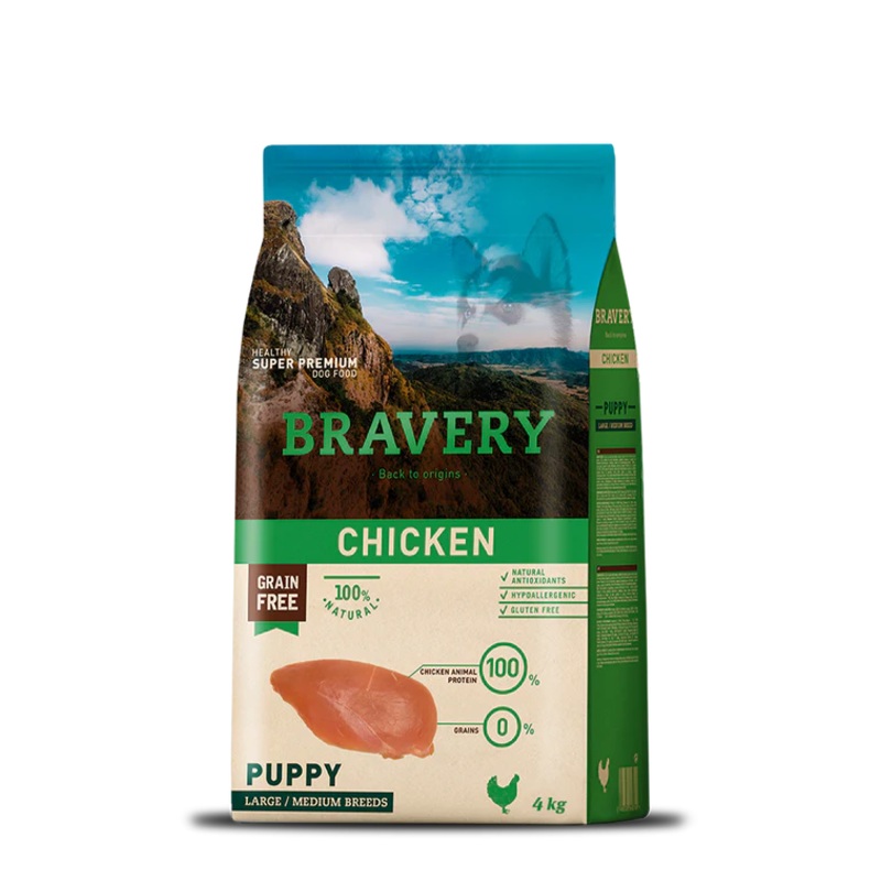Grain-Free Chicken Large/Medium Breed Puppy Dry Dog Food