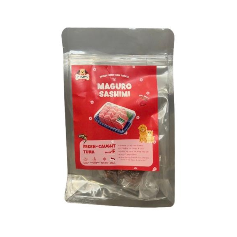 Maguro Sashimi Freeze Dried Raw Dog Cat Treats