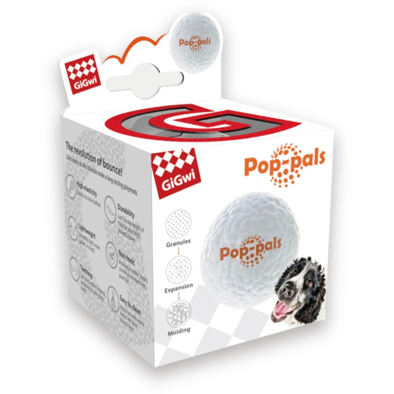 Pop-Pals High Bounce Ball Dog Toy