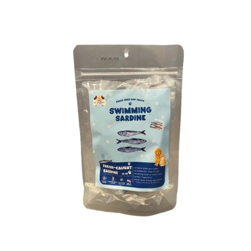 Swimming Sardine Freeze Dried Raw Dog Treats