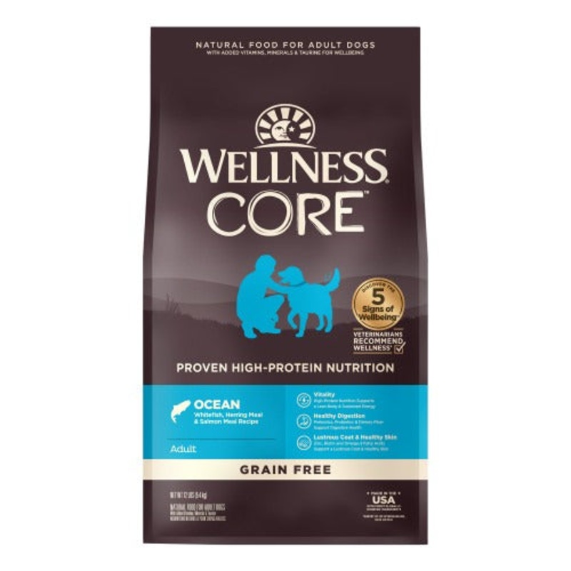 CORE Ocean Whitefish, Herring Meal & Salmon Meal Recipe Grain-Free Dry Dog Food