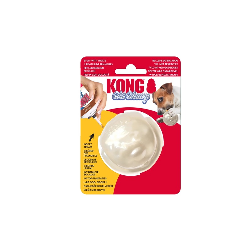 Holiday ChiChewy Snowball Dog Toy